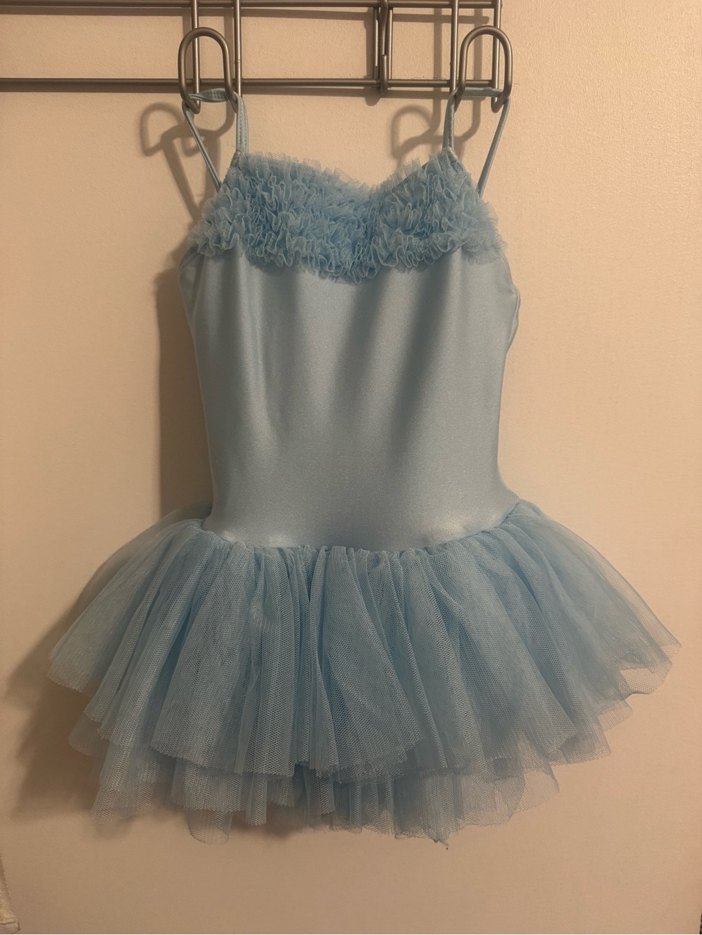 Bloch Light Blue Ballet Leotard with Tutu 6x/7